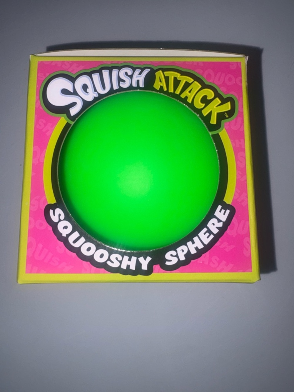 NEW!! Ja-Ru Green Squish Attack Squooshy Sphere